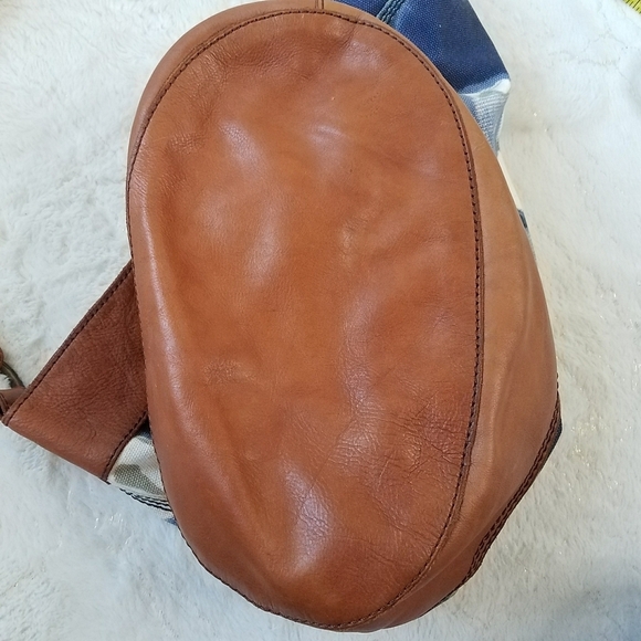 Lucky Brand Floral Tie Dye Vintage Hobo Bag - Picture 7 of 12